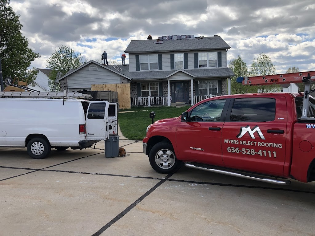 Myers Select Roofing | 5547 Creech Rd, Troy, MO 63379, USA | Phone: (636) 528-4111