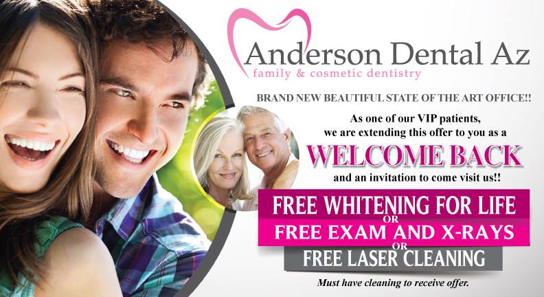 Anderson Dental AZ | 2525 W. Carefree Hwy Building #2, Suite 108, Phoenix, AZ 85085, USA | Phone: (623) 404-9728