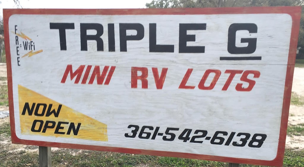 Triple G Mini RV Lots | 2231 N Fenner St, Beeville, TX 78102, USA | Phone: (361) 542-6138