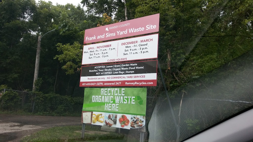Frank and Sims Yard Waste Collection Site | 1150 Sims Ave, St Paul, MN 55106, USA | Phone: (651) 633-3279