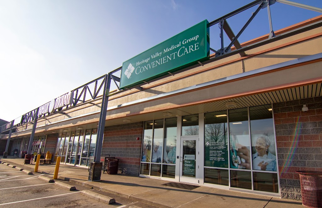 Heritage Valley ConvenientCare Aliquippa | 2719 Brodhead Rd #190, Aliquippa, PA 15001 | Phone: (724) 419-9200