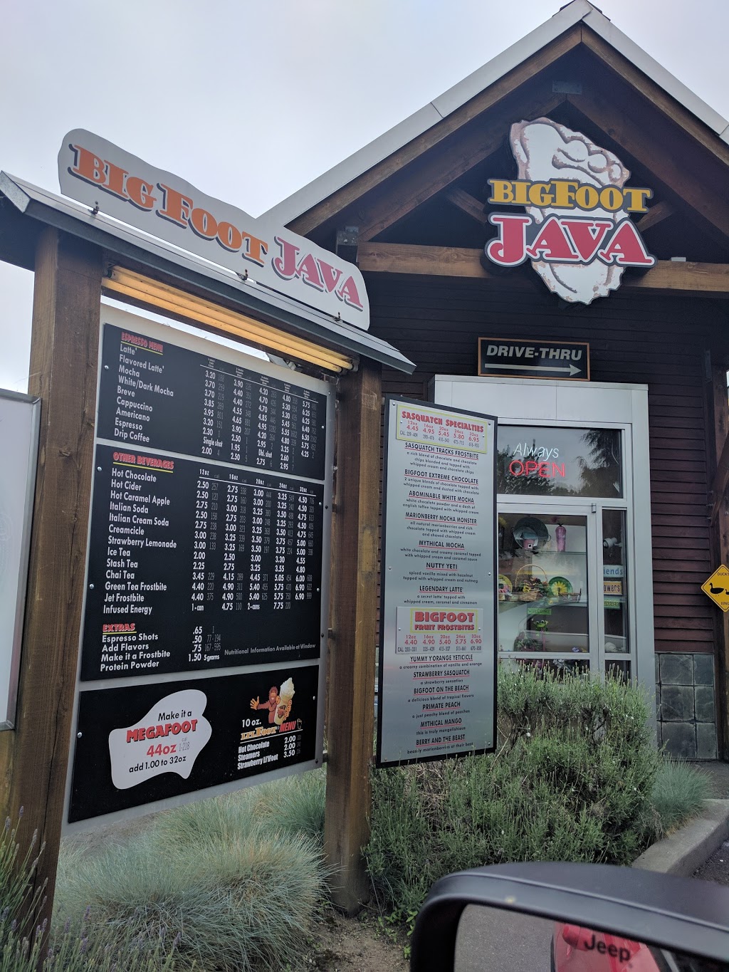 BigFoot Java | 23803 W Valley Hwy, Kent, WA 98032, USA | Phone: (253) 856-2000