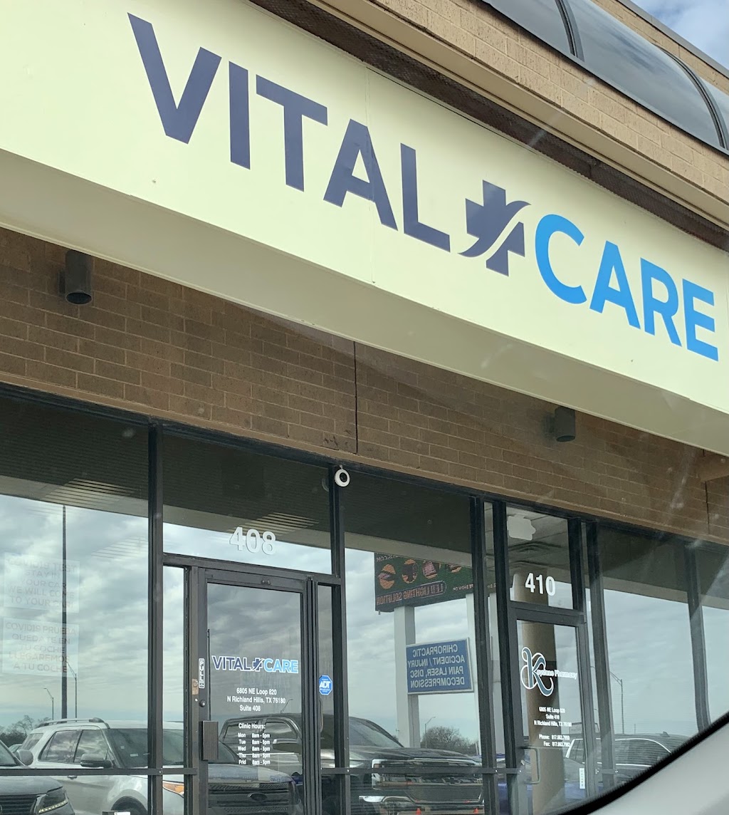 Vital Care Clinic | 6805 NE Loop 820 #408, North Richland Hills, TX 76180, USA | Phone: (817) 520-5260