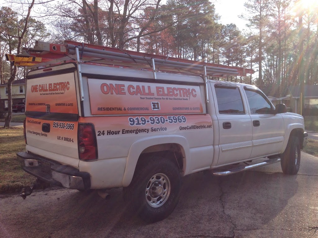 One Call Electric | 108 Woodwinds Industrial Ct a, Cary, NC 27511, USA | Phone: (919) 930-5969