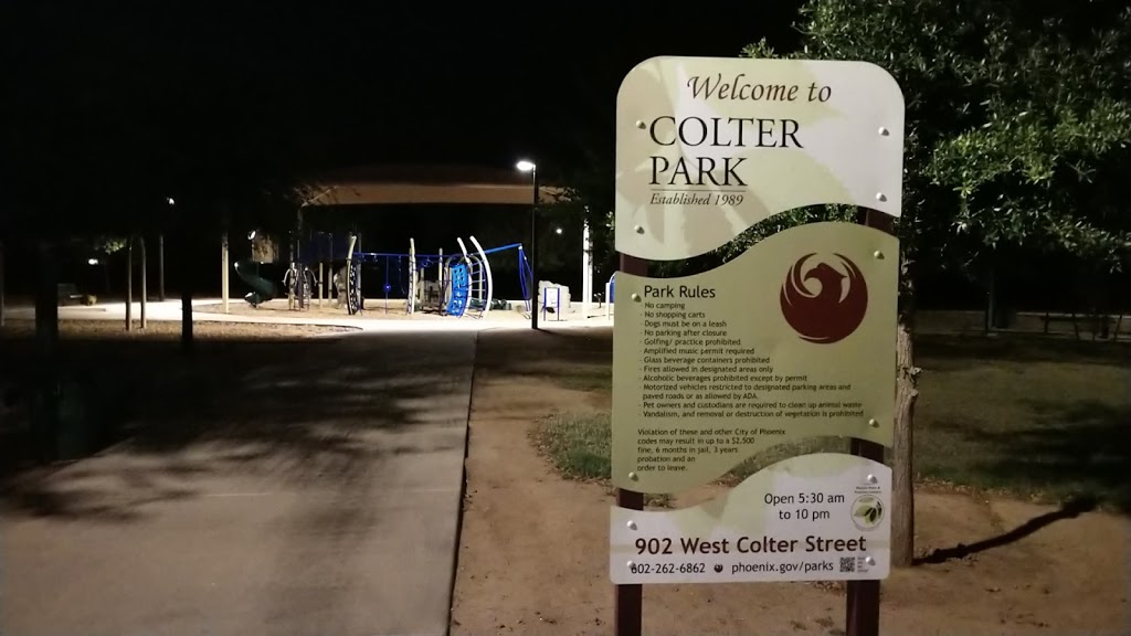 Colter Park | 902 W Colter St, Phoenix, AZ 85013, USA | Phone: (602) 262-6575