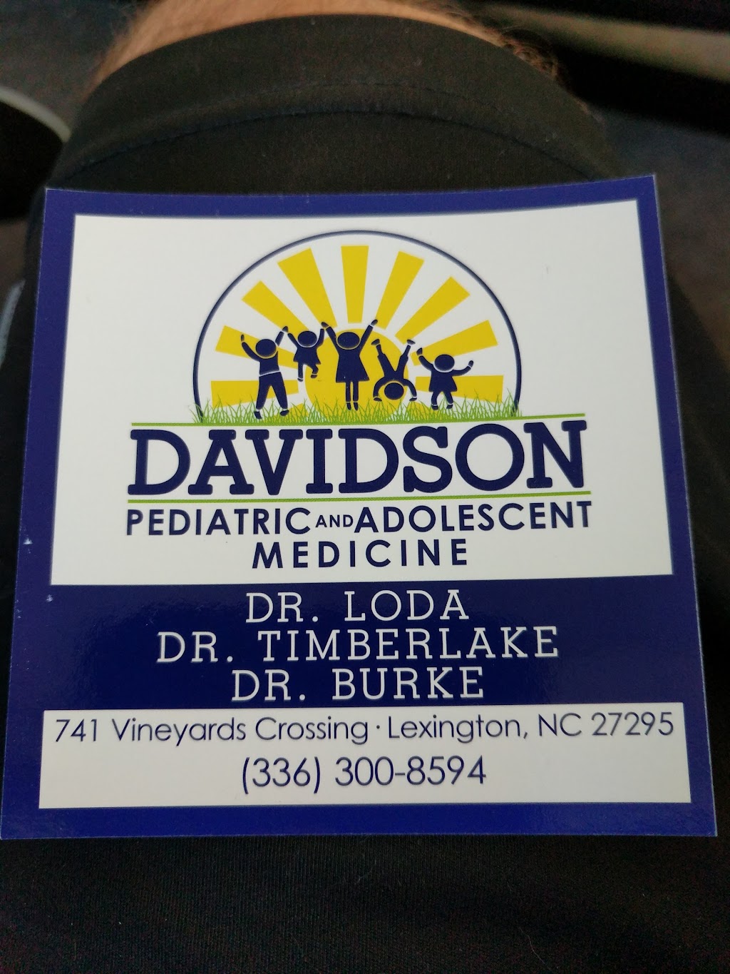 Davidson Pediatric & Adolescent Medicine | 741 Childress Vineyards Rd, Lexington, NC 27295, USA | Phone: (336) 300-8594