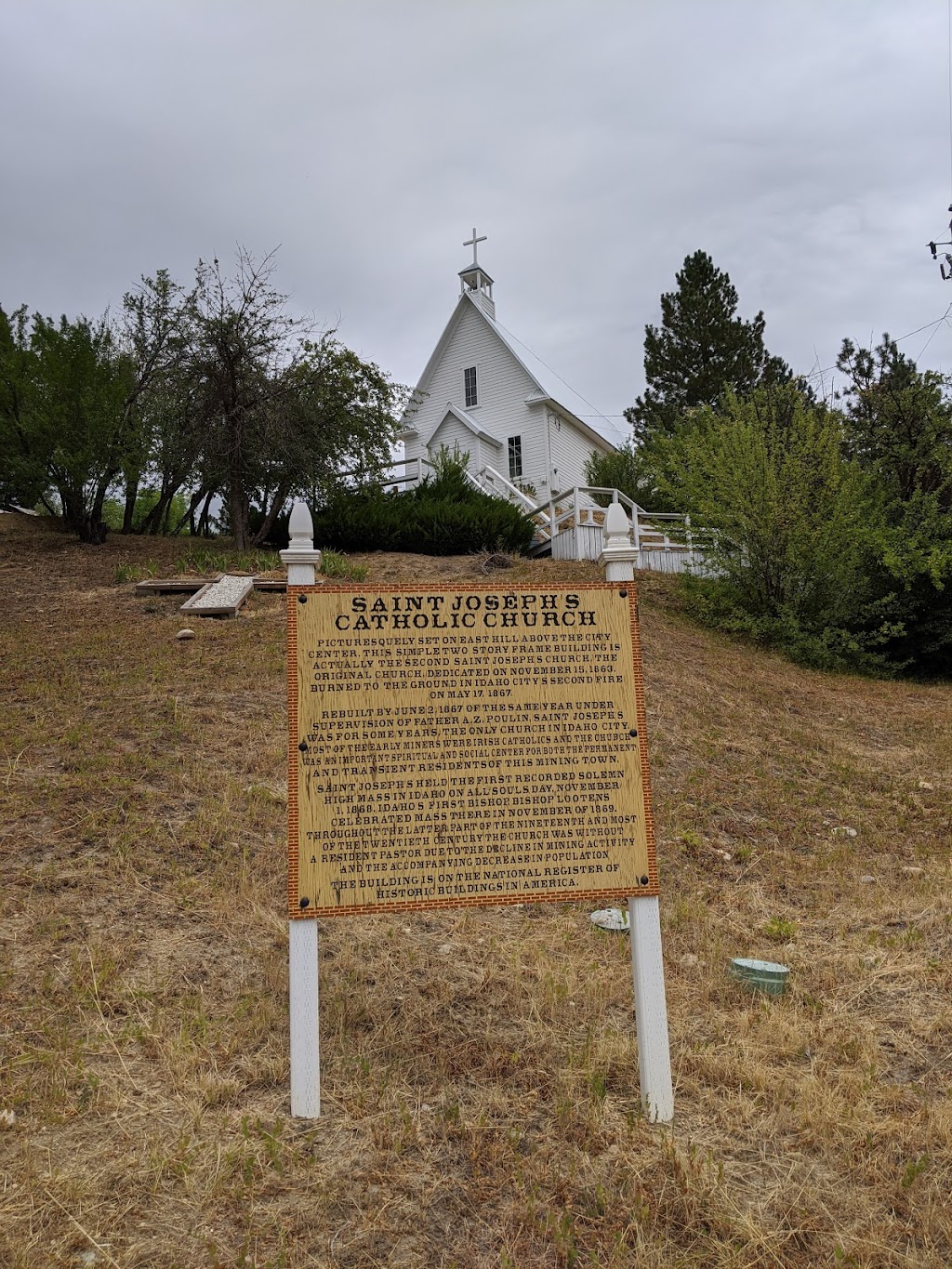 St Josephs Catholic Church | 206 E Walulla St, Idaho City, ID 83631, USA | Phone: (208) 392-4751