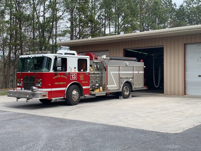 Bartow County Fire Station 13 | 293 Wilderness Camp Rd SE, White, GA 30184, USA | Phone: (770) 387-5168