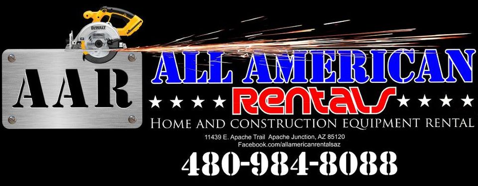 All American Rentals | 11439 E Apache Trail, Apache Junction, AZ 85120, USA | Phone: (480) 984-8088