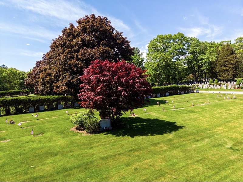 The Gardens at Gethsemane Cemetery | 670 Baker St, West Roxbury, MA 02132, USA | Phone: (617) 325-0186