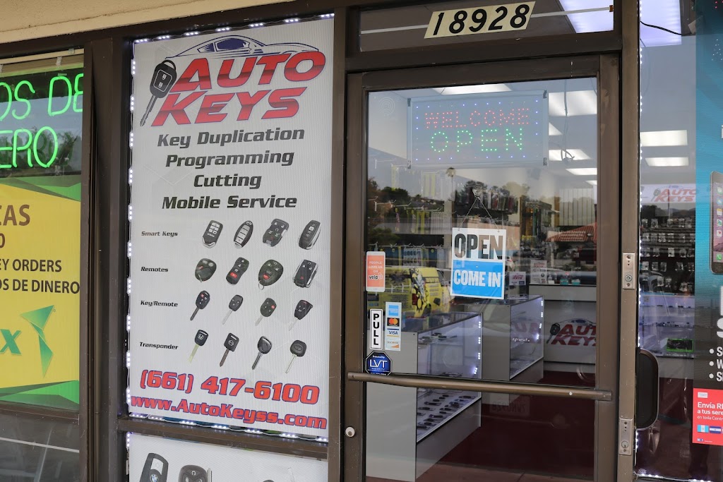 Auto Keys | 18928 Soledad Canyon Rd, Santa Clarita, CA 91351, USA | Phone: (661) 417-6100