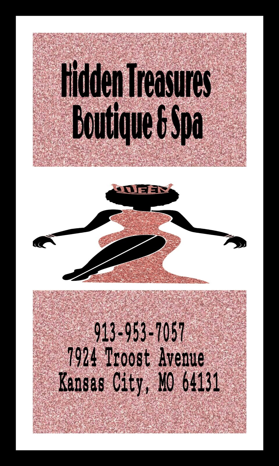 Hidden Treasures Boutique & Spa | 7924 Troost Ave, Kansas City, MO 64131, USA | Phone: (816) 359-9999