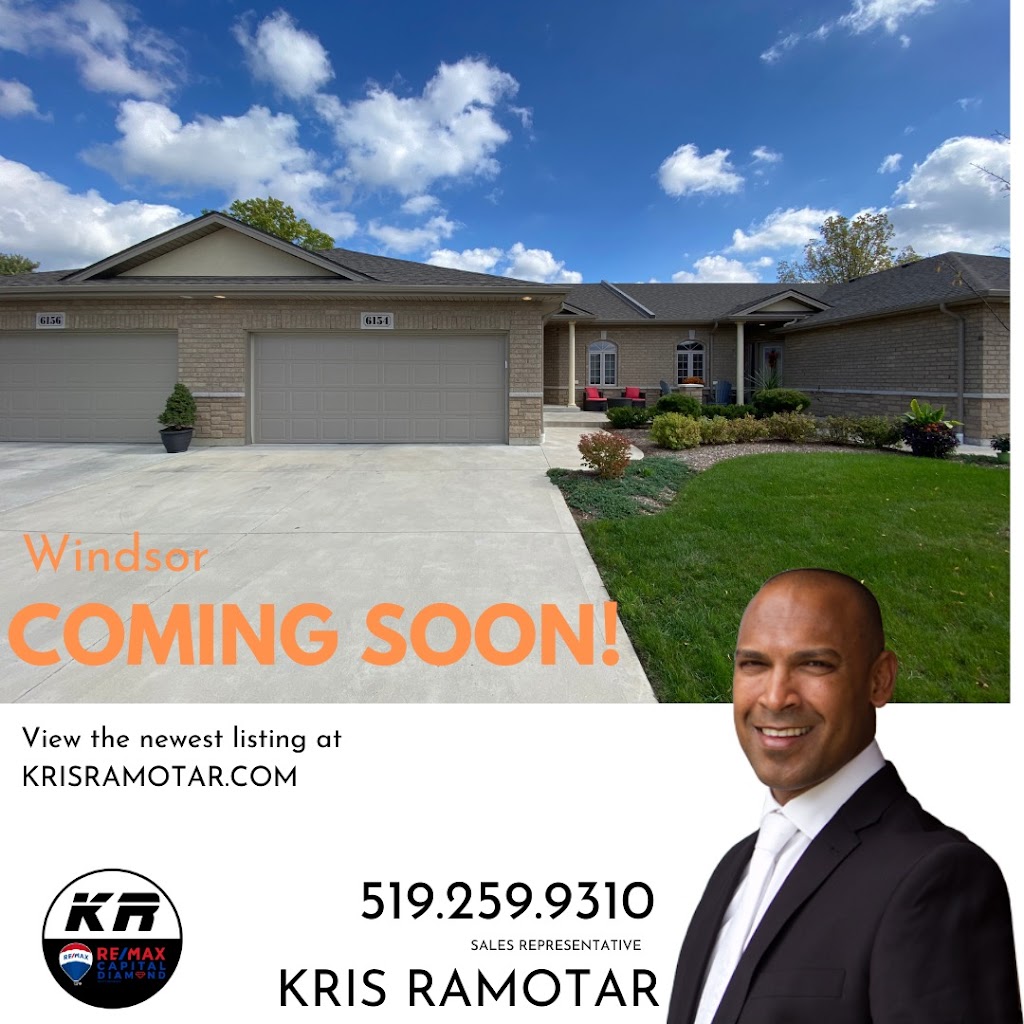 Windsor Real Estate Agent Kris Ramotar - Remax Capital Diamond Realty | 893 Southwood Dr, Lakeshore, ON N0R 1A0, Canada | Phone: (519) 259-9310