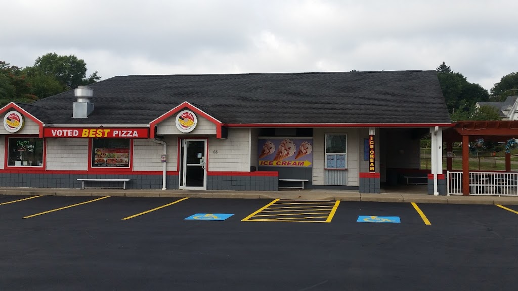 Papa Ronis Pizza & Ice Cream | 68 W State St, Barberton, OH 44203, USA | Phone: (330) 745-9999