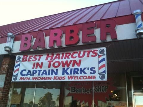 Captain Kirks Midway Barber | 6836 14th St W, Bradenton, FL 34207, USA | Phone: (941) 548-8652