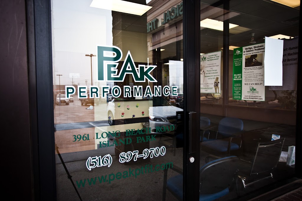 Peak Performance Physical Therapy | 3961 Long Beach Rd, Island Park, NY 11558, USA | Phone: (516) 897-9700
