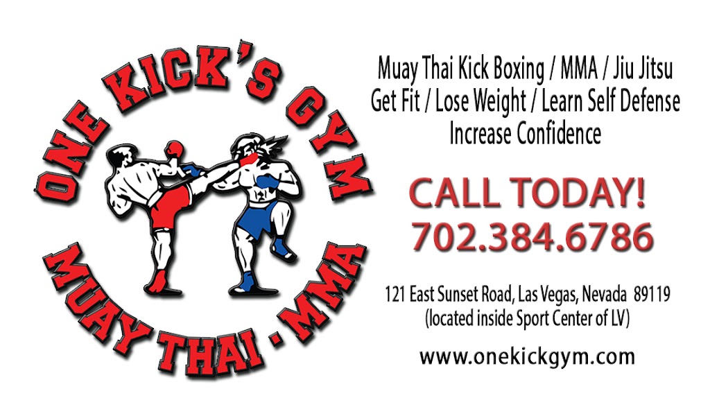 One Kicks Gym | 6320 S Pecos Rd #117, Las Vegas, NV 89120, USA | Phone: (702) 384-6786