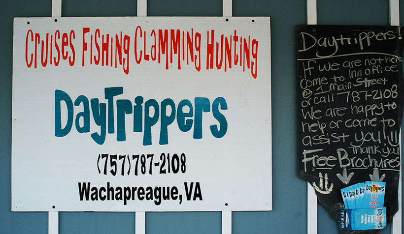 Daytrippers | 19 Atlantic Ave, Wachapreague, VA 23480, USA | Phone: (757) 787-2108