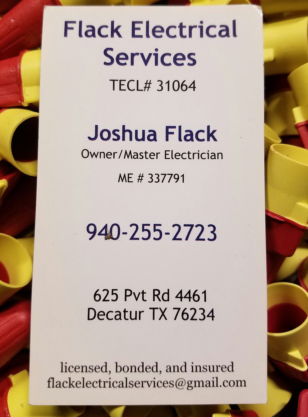 Flack Electrical Services | 625 Pvt Rd 4461, Decatur, TX 76234 | Phone: (940) 255-2723