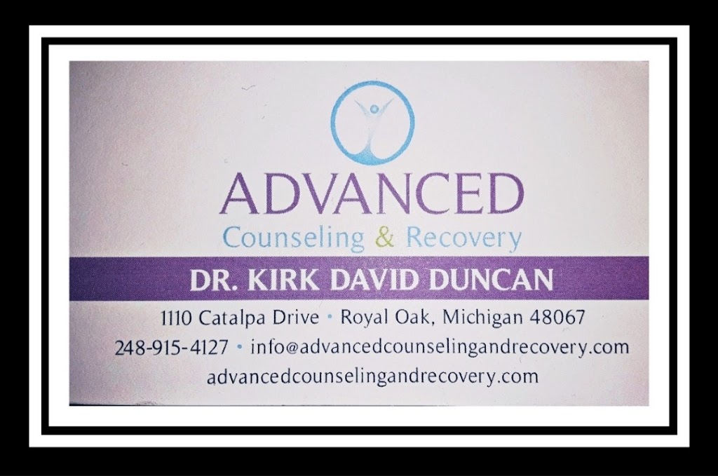 Advanced Counseling & Recovery | 1110 Catalpa Dr, Royal Oak, MI 48067, USA | Phone: (248) 915-4127