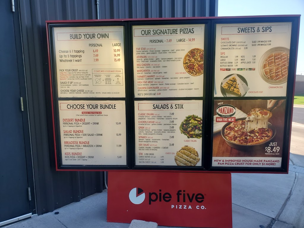 Pie Five Pizza | 9700 N Garnett Rd Ste A, Owasso, OK 74055 | Phone: (918) 376-6424