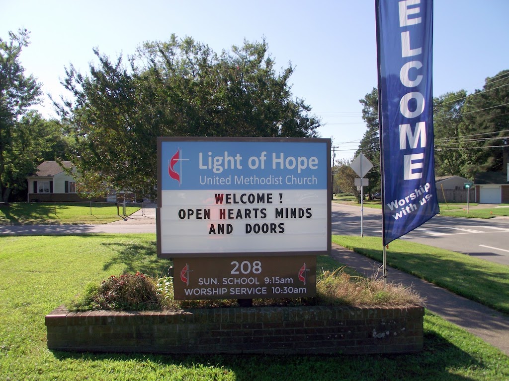 Light of Hope United Methodist Church | 208 S Plz Trl S, Virginia Beach, VA 23452, USA | Phone: (757) 340-5775