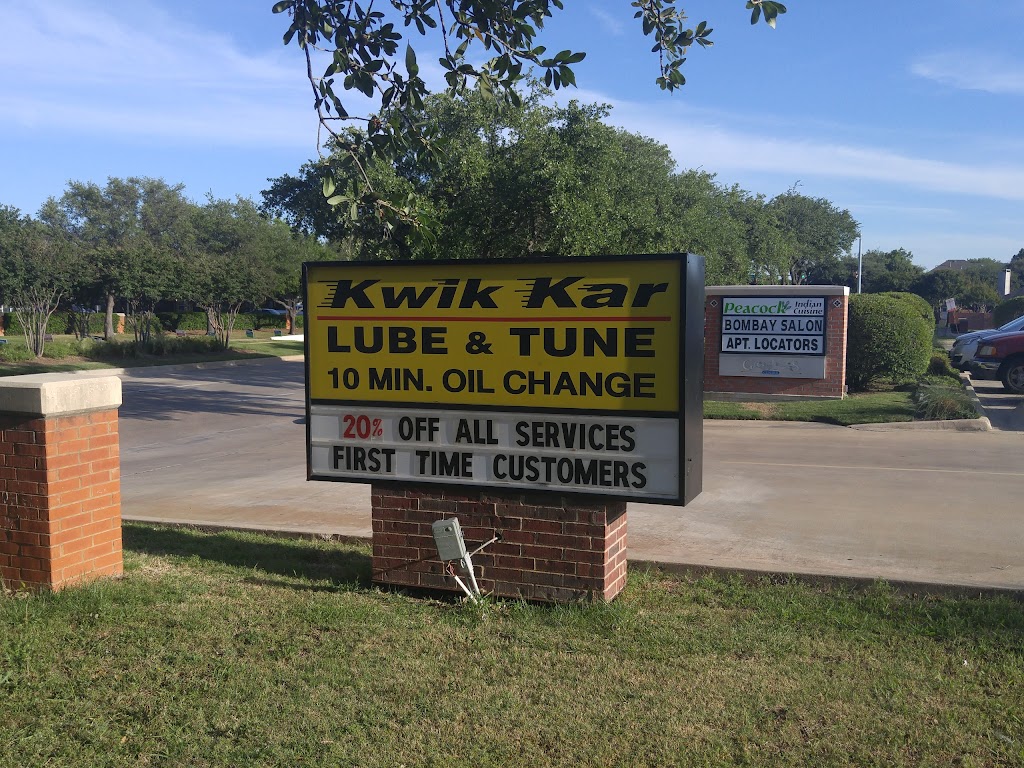 Kwik Kar Valley Ranch | 9451 N MacArthur Blvd, Irving, TX 75063, USA | Phone: (214) 624-7043