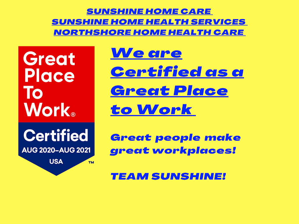 Sunshine Home Health Services LLC | 545 Goffle Rd #6, Wyckoff, NJ 07481, USA | Phone: (201) 857-5839