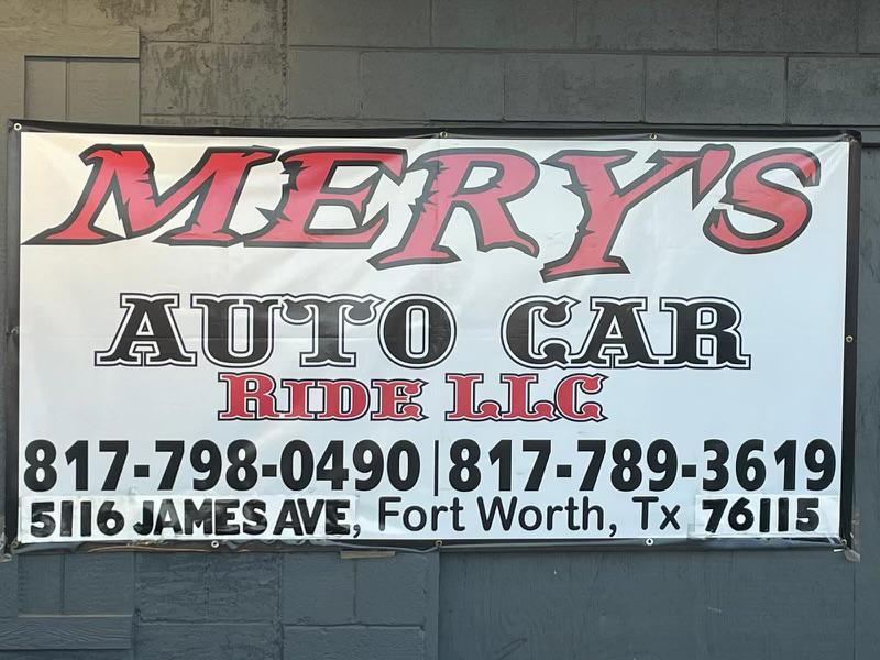 Mery´s auto Car Ride LLC | James Ave, Fort Worth, TX 76115, USA | Phone: (817) 798-0490