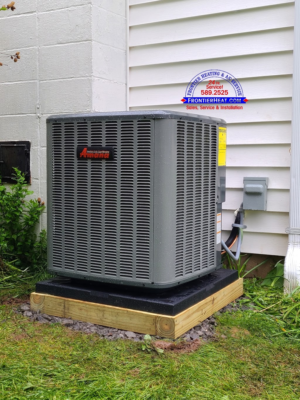 Frontier Heating & AC Service, Inc. | 14530 E Lee Rd, Albion, NY 14411, USA | Phone: (585) 589-2525