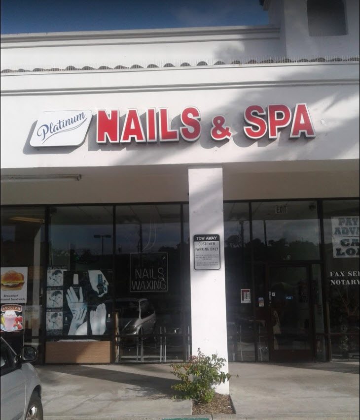 Platinum Nails & Spa | 1950 Oceanside Blvd STE D, Oceanside, CA 92054, USA | Phone: (760) 721-4247