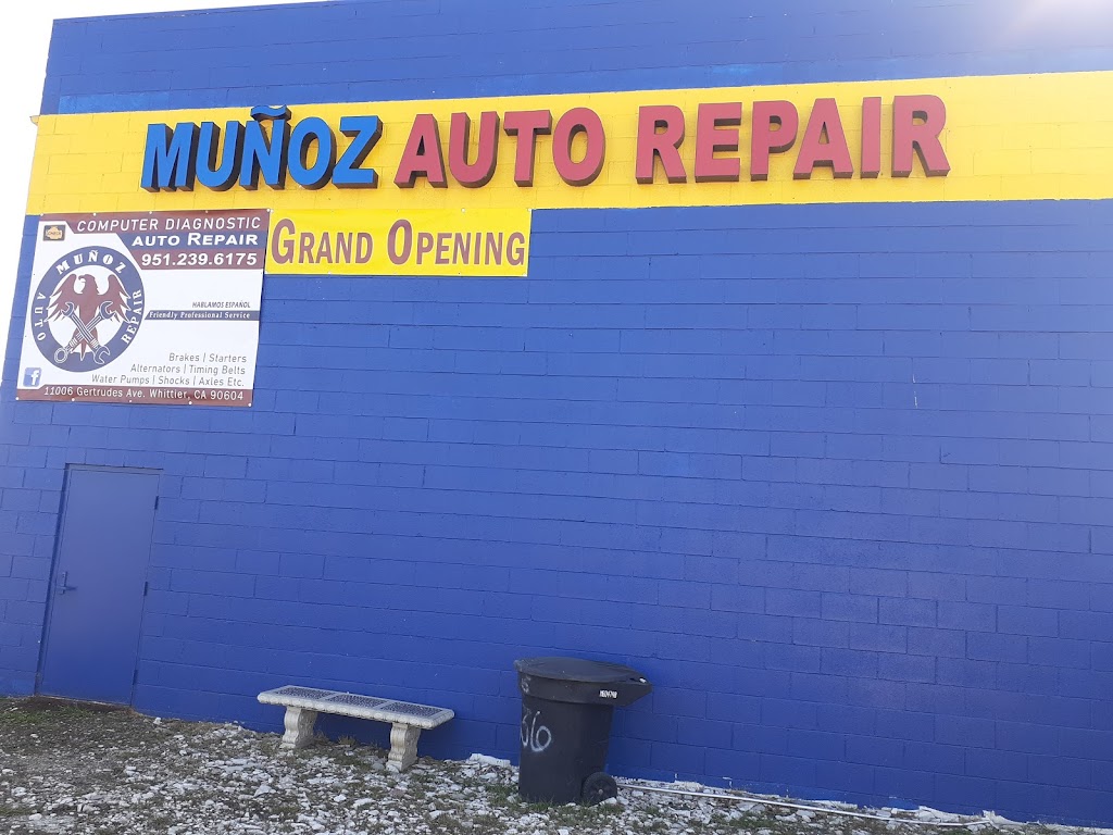 MUÑOZ AUTO REPAIR | 11006 Santa Gertrudes Ave, Whittier, CA 90604, USA | Phone: (951) 329-6175