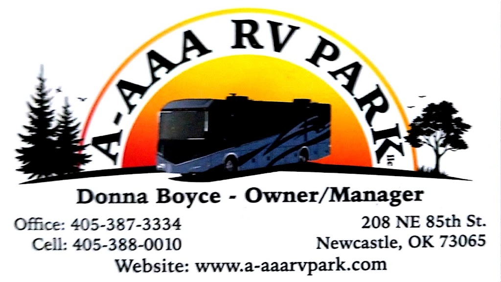A-AAA Adult RV Park | 208 NE 85th St, Newcastle, OK 73065, USA | Phone: (405) 387-3334