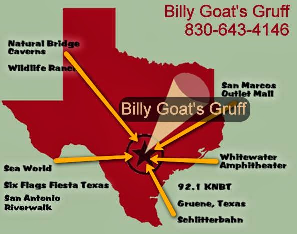 Billy Goats Gruff | 8570 River Rd, New Braunfels, TX 78132 | Phone: (830) 643-4146