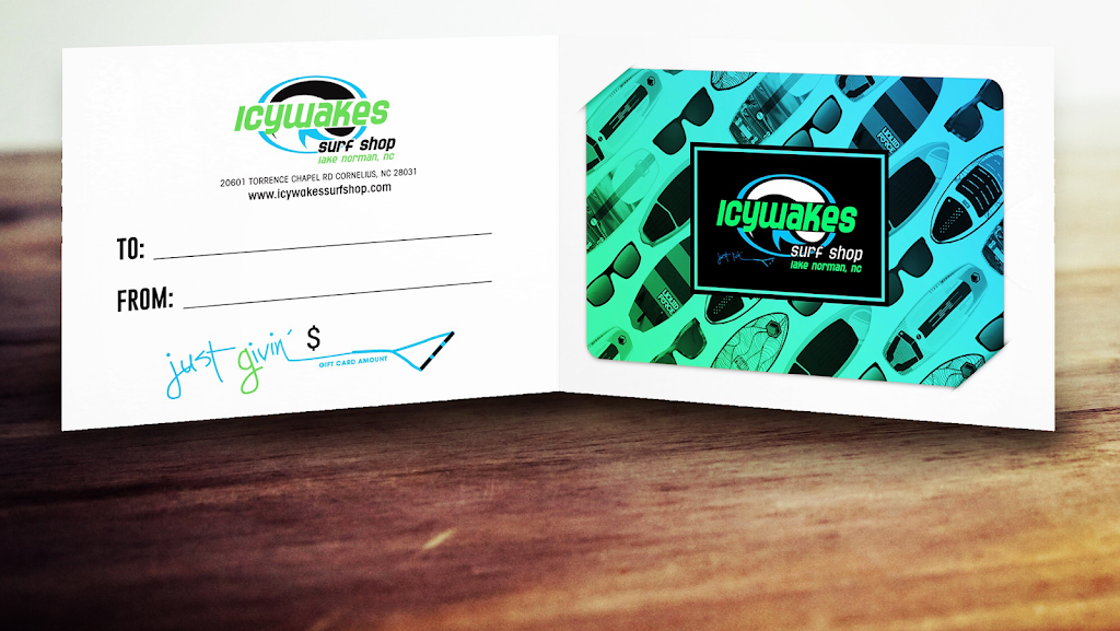 IcyWakes Surf Shop | 20601 Torrence Chapel Rd #19, Cornelius, NC 28031, USA | Phone: (704) 895-7873
