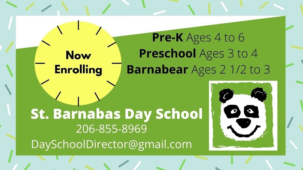 St Barnabas Day School (Preschool) | 1187 Wyatt Way NW, Bainbridge Island, WA 98110 | Phone: (206) 855-8969