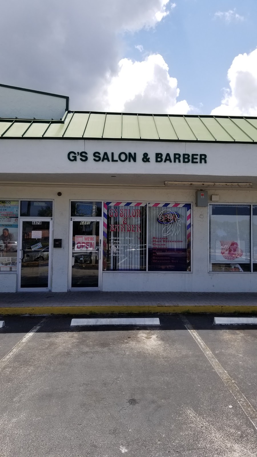 Gs Salon & Barbershop | 6880 W Atlantic Blvd, Margate, FL 33063, USA | Phone: (754) 366-9822
