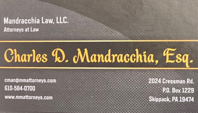 Mandracchia Law, LLC. | 272 Ruth Rd, Harleysville, PA 19438 | Phone: (610) 584-0700