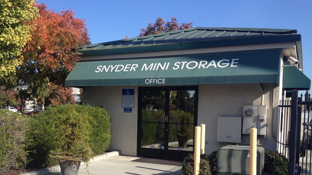 Snyder Mini Storage | 2925 Snyder Ave, Modesto, CA 95356, USA | Phone: (209) 543-3600