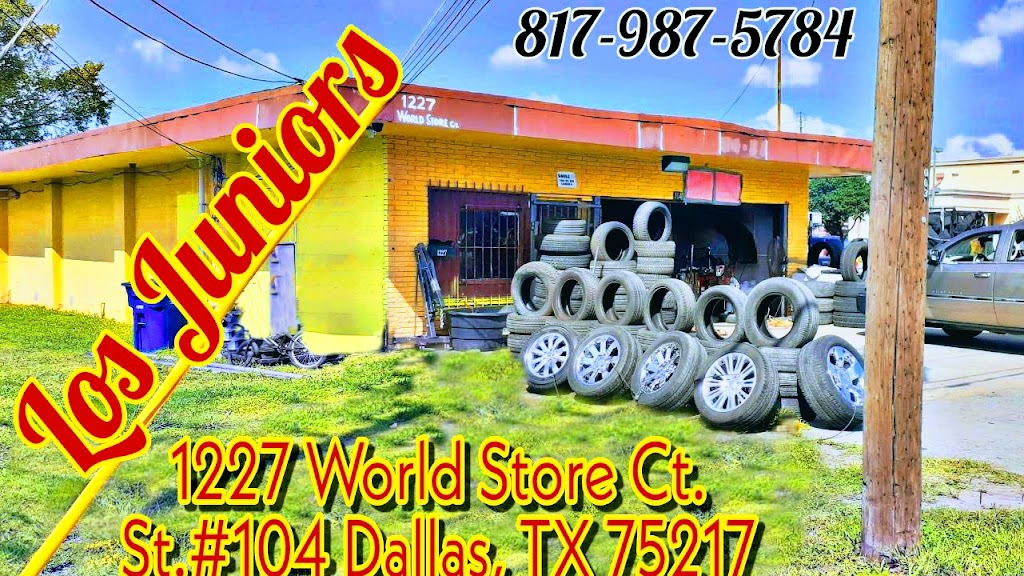 Los Juniors Tire Shop | 1227 World Store Ct, Dallas, TX 75217, USA | Phone: (817) 987-5784