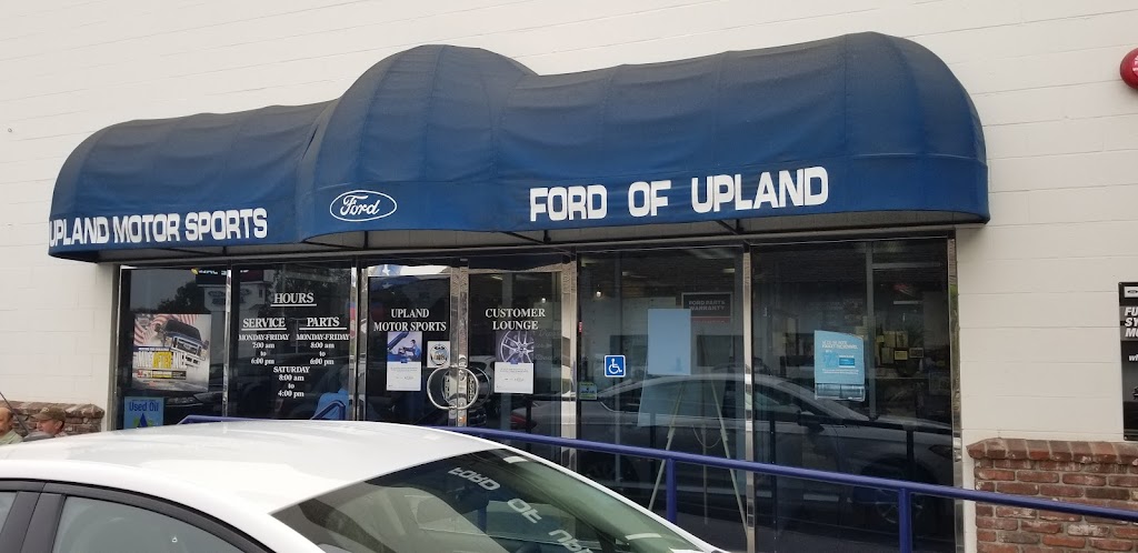 Ford Service Department & Parts | 1300 E 20th St, Upland, CA 91784, USA | Phone: (909) 946-5555