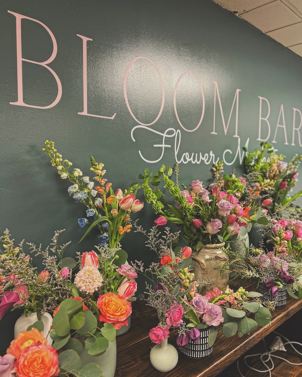 Bloom Bar Flower Market | 67 Monmouth Rd, Oakhurst, NJ 07755, USA | Phone: (732) 483-4499