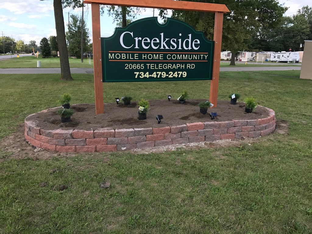 Creekside Estates Mobile Home Community | 20665 Telegraph Rd, Brownstown Charter Twp, MI 48183, USA | Phone: (734) 479-2479