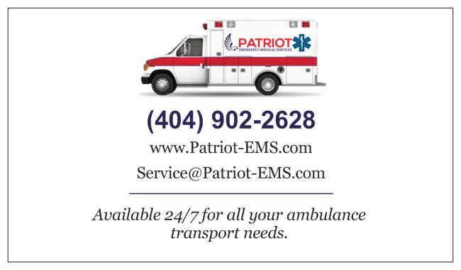 Patriot Emergency Medical Services | 1836 Carrollton Villa Rica Hwy Suite 313, Villa Rica, GA 30180, USA | Phone: (404) 902-2628