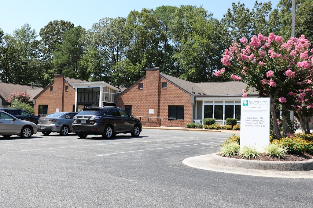 Riverside Elizabeth Lakes Family Practice | 191 Fox Hill Rd, Hampton, VA 23669, USA | Phone: (757) 850-1311