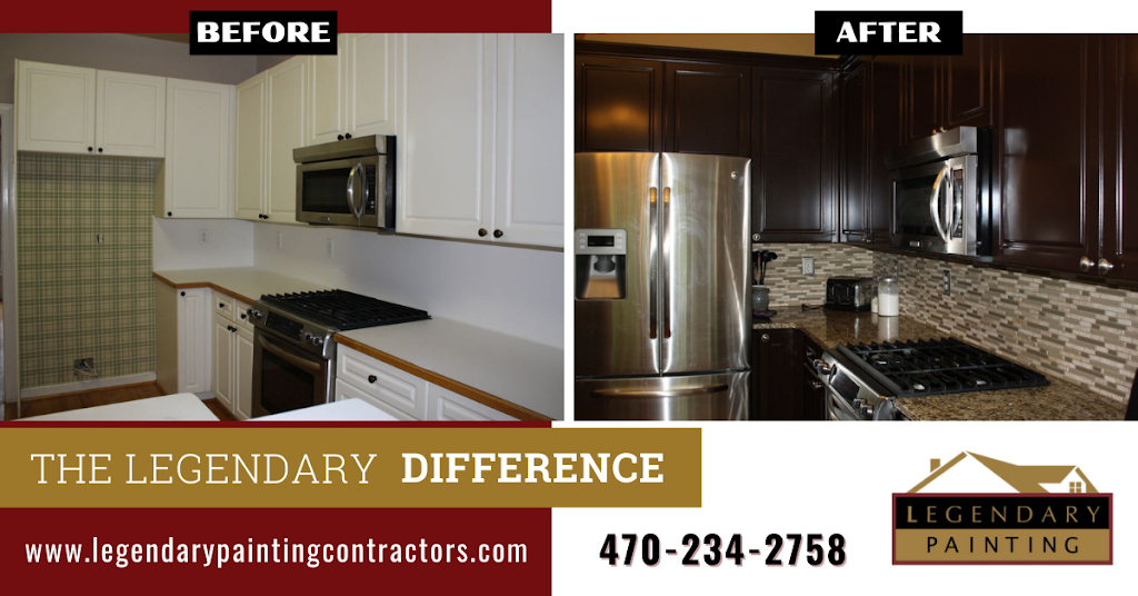 Legendary Painting Contractors | 4025 Ironhill Ln, Woodstock, GA 30189, USA | Phone: (470) 234-2758