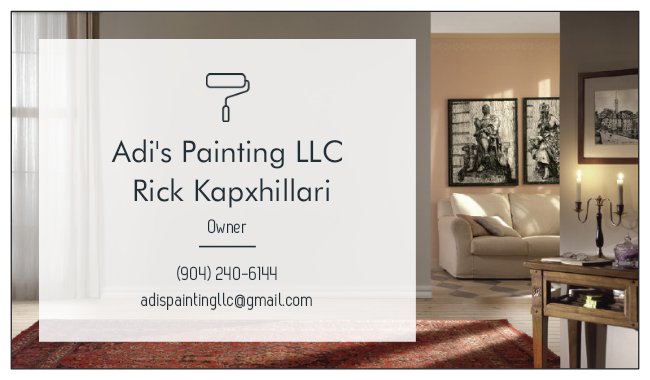 Adis Painting LLC | 7759 Hilsdale Harbor Ct, Jacksonville, FL 32216, USA | Phone: (904) 240-6144