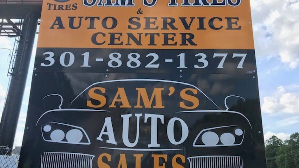Sams Used Auto Sales & Tires | 27671 Three Notch Rd, Mechanicsville, MD 20659, USA | Phone: (301) 882-1377