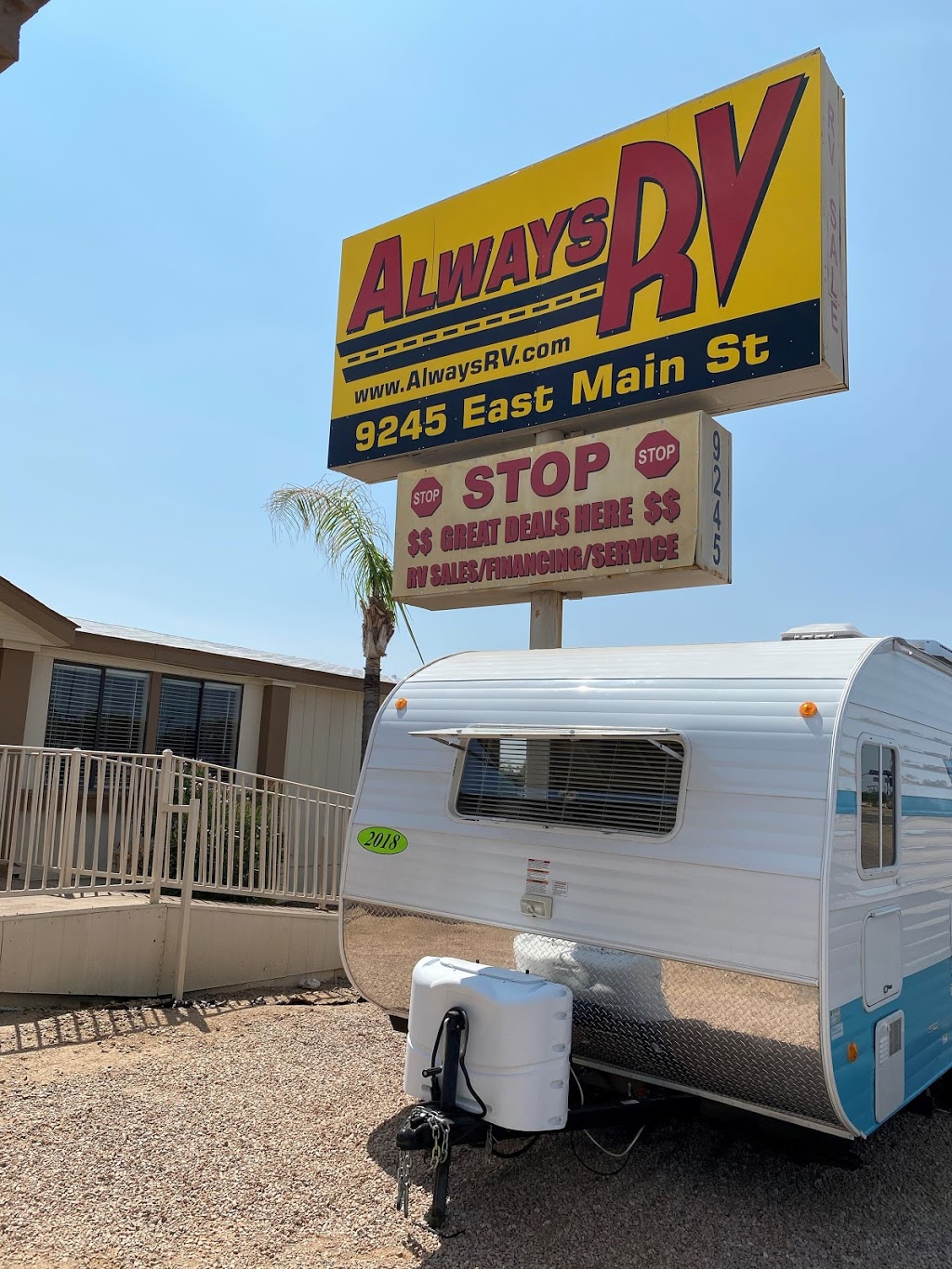 Always RV | 9245 E Main St, Mesa, AZ 85207 | Phone: (480) 626-2231