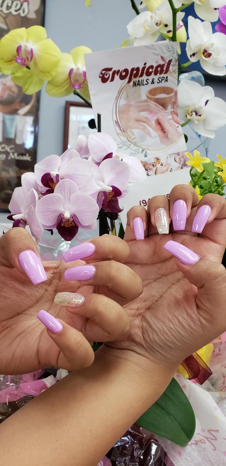 Tropical Nails Spa | 24531 Trabuco Rd suite d, Lake Forest, CA 92630, USA | Phone: (949) 587-1039